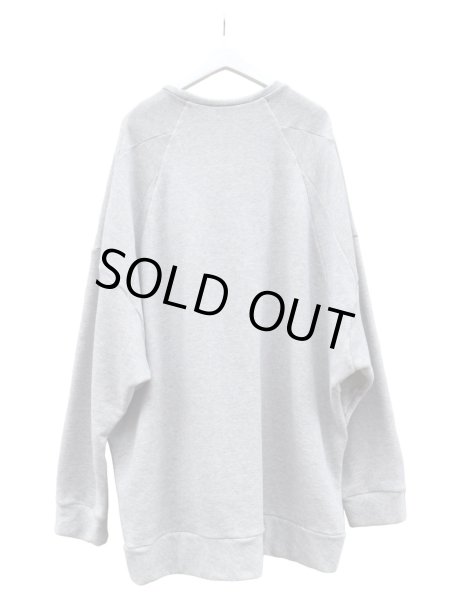 画像2: 【BALMUNG バルムング】エンブロイダリーパッチビッグスウェット トレーナー (2)