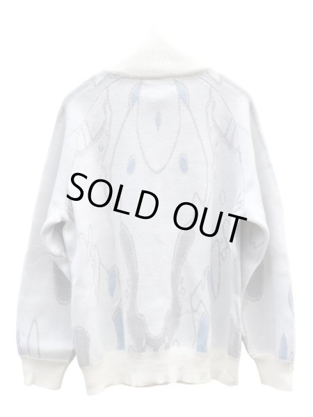 画像4: 【chloma クロマ】BIONIC MACHINE JACQUARD SWEATER  バイオニックマシーンジャガードセーター ニット (4)