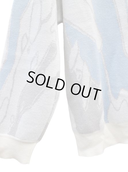 画像3: 【chloma クロマ】BIONIC MACHINE JACQUARD SWEATER  バイオニックマシーンジャガードセーター ニット (3)