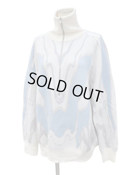 画像6: 【chloma クロマ】BIONIC MACHINE JACQUARD SWEATER  バイオニックマシーンジャガードセーター ニット (6)