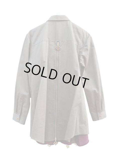 画像3: 【ha za ma ハザマ】21PC 調律シャツ カーキ (3)