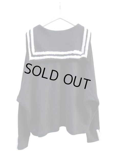 画像2: 【BALMUNG バルムング】スウェットセーラーブルゾン (2)