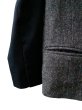 画像4: 【WILDFRAULEIN × Harris Tweed ヴィルドゥホワイレン ハリスツイード】切替デザインスタンドカラージャケット (4)