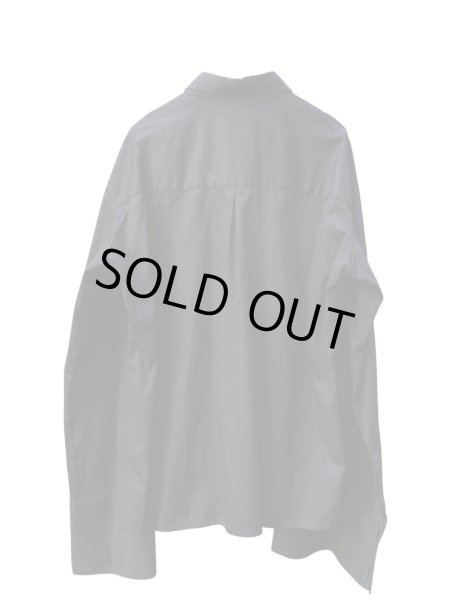 画像3: 【-ES- SHO TAKAHASHI エス ショウタカハシ】プリーツビッグシャツジャケット (3)