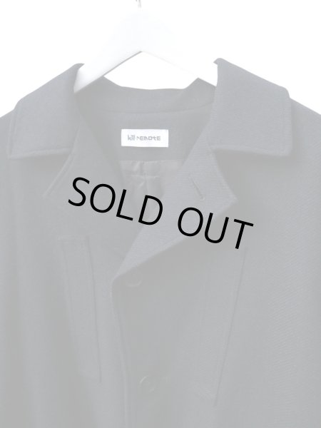 画像3: 【kill remote キルリモート】デザインウールチェスターコート (3)