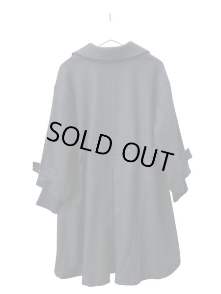 画像2: 【kill remote キルリモート】デザインウールチェスターコート (2)