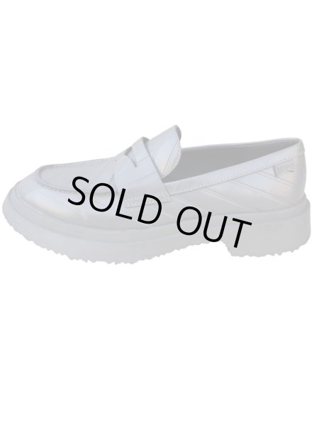 画像3: 【CAMPER TWINS カンペール ツインズ】グレー ローファー フラットシューズ (3)