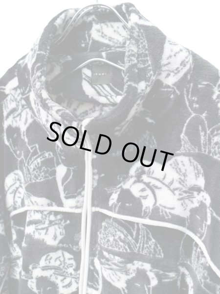 画像3: 【IKUMI イクミ】UKIYOE ZIP JUMPER 浮世絵フリースジャンパー ブルゾン (3)