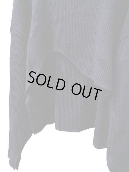 画像4: 【HeRIN. CYE ヘリンドットサイ】Military short top ミリタリーショートニットトップス ハイネックニット (4)