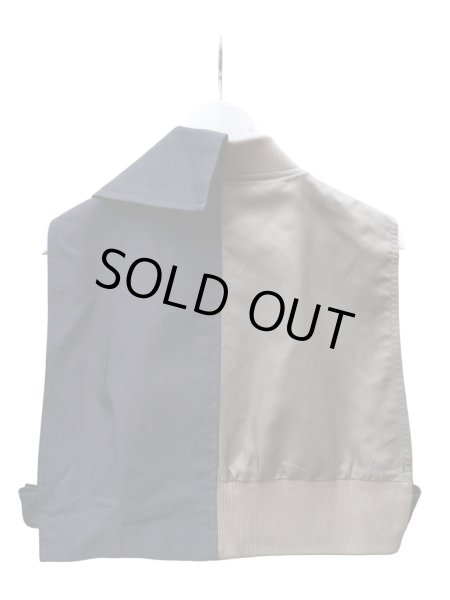 画像2: 【UN3D アンスリード】FABRIC MIX VEST ファブリックミックスベスト (2)