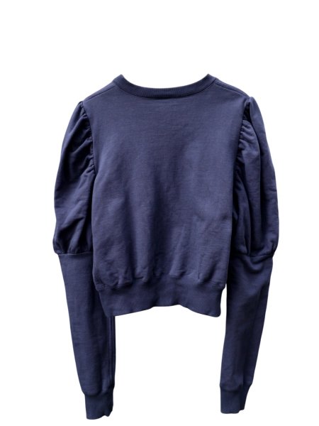 画像2: 【NON TOKYO ノントーキョー】COLLEGE PUFF SWEAT カレッジ パフスリーブスウェット (2)