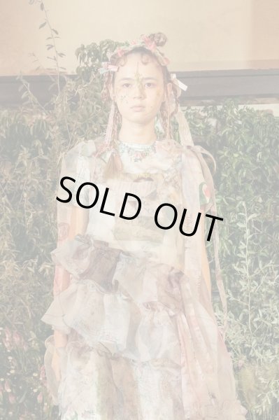 画像8: 【rurumu ルルムウ】Center of the temple sheer Onepice シアーワンピース 網代幸介 (8)