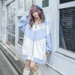 画像11: 【LISTEN FLAVOR リッスンフレーバー】ゲーミング猫耳ジャージパーカー トラックジャケット (11)