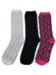 画像1: 【ha za ma ハザマ】cross key logo socks 靴下 ソックス (1)