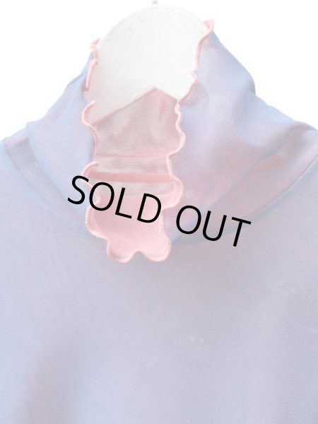 画像3: 【NON TOKYO ノントーキョー】REVERSIBLE POWERNET HI-NECK C/S リバーシブルパワーネットハイネックカットソー (3)