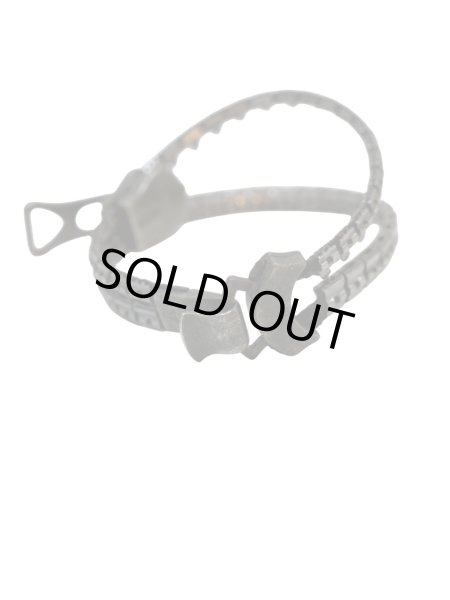 画像2: 【kagari yusuke カガリユウスケ】zip bracelet ジップブレスレット ブラック (2)