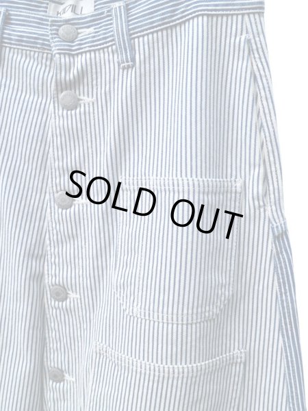 画像3: 【KIDILL キディル】Hakama Denim 2nd Type Hickory Mix 袴デニムパンツ ヒッコリー ストライプ柄  (3)