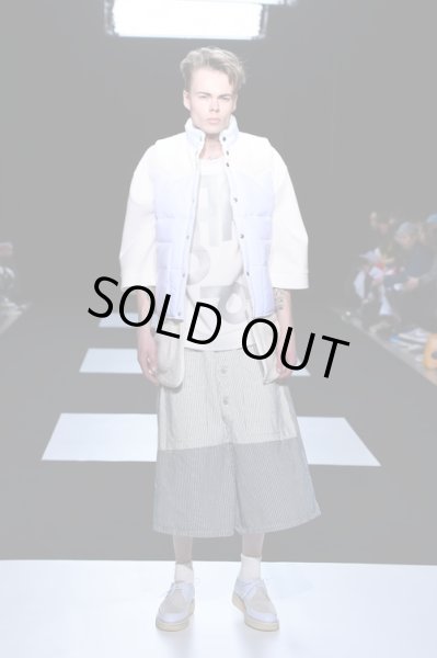 画像7: 【KIDILL キディル】Hakama Denim 2nd Type Hickory Mix 袴デニムパンツ ヒッコリー ストライプ柄  (7)