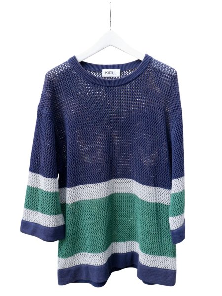 画像1: 【KIDILL キディル】Mesh Hockey Knit メッシュホッケーニット (1)