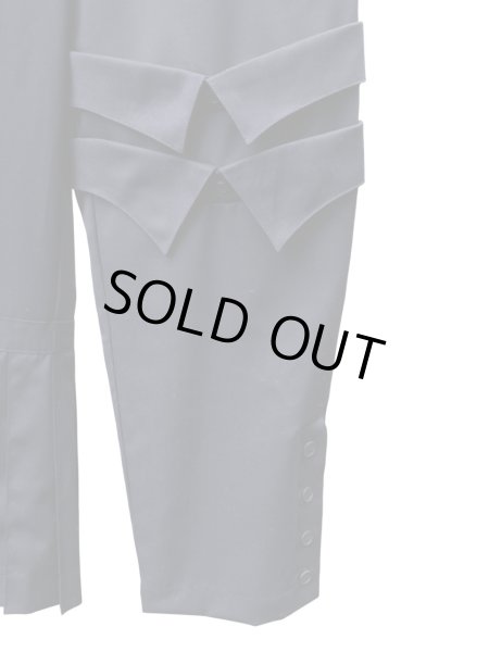 画像5: 【ha za ma ハザマ】定位置を忘れたパンツ BLACK 黒 (5)