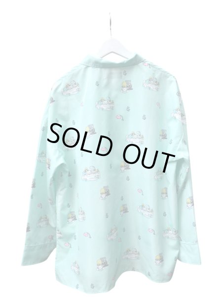 画像2: 【kill remote キルリモート】総柄シャツ グラフィック柄シャツ (2)