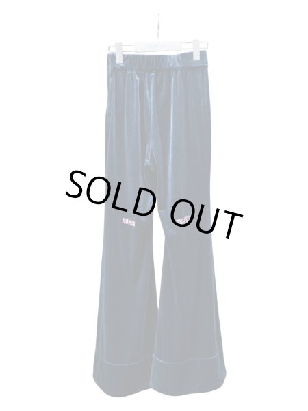 画像2: 【PAMEO POSE パメオポーズ】Lovers Velor Pants ベロアフレアパンツ (2)