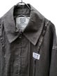 画像3: 【elephant TRIBAL fabrics エレファントトライバルファブリックス】ROUND DRIZZLER JACKET リネン地ドリズラージャケット カーキ (3)
