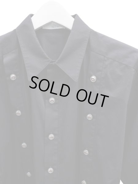 画像4: 【ha za ma ハザマ】無意味無き監視に溺れた悲哀のシャツブラウス (4)