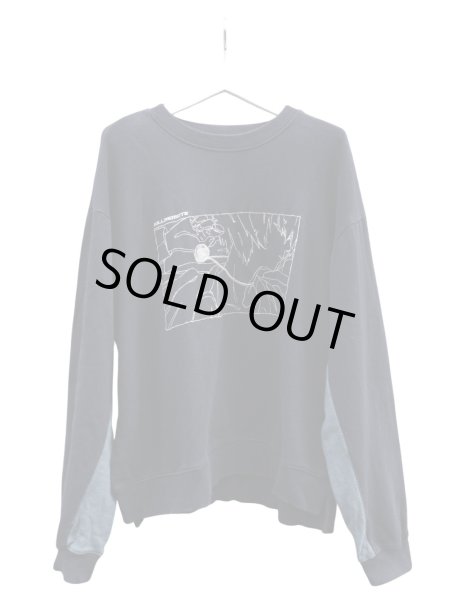 画像1: 【kill remote キルリモート】刺繍トレーナー スウェット (1)