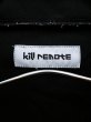 画像5: 【kill remote キルリモート】刺繍ワッペンジャージブルゾン トラックジャケット BLACK  (5)