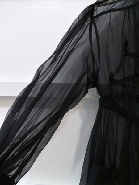 画像5: 【Candy Stripper キャンディストリッパー】RIBBON SHEER ドレス シースルーワンピース (5)