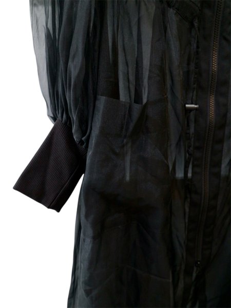 画像4: 【Candy Stripper キャンディストリッパー】RIBBON SHEER ドレス シースルーワンピース (4)