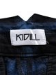 画像5: 【KIDILL キディル】オンブレ シャドーチェック柄 サルエルパンツ (5)