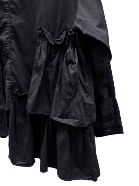 画像5: 【Candy Stripper キャンディストリッパー】RANDOM FRILL シャツ ランダムフリルシャツ ブラウス (5)