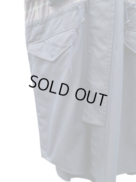 画像4: 【YEAH RIGHT イェーライト】リメイク 再構築 モッズシャツコート (4)