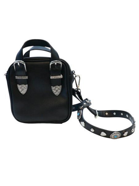 画像1: 【Candy Stripper キャンディストリッパー】WESTERN METAL FRAME SHOULDER バッグ (1)