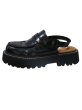 画像3: 【ENFOLD エンフォルド】BELTED LOAFERS バックストラップローファー サンダル ブーツ (3)
