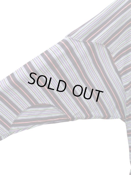 画像4: 【DAIRIKU ダイリク】MISSMUCH Border Football Tee ボーダー柄 フットボール Tシャツ ロンT (4)