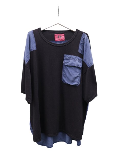 画像1: 【elephant TRIBAL fabrics エレファントトライバルファブリックス エレファブ】コマンドビッグTシャツ (1)