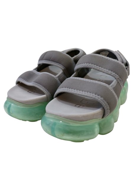 画像1: 【mikio sakabe grounds ミキオサカベ グラウンズ】Jewelry Sandals Mintgray 厚底 サンダル (1)