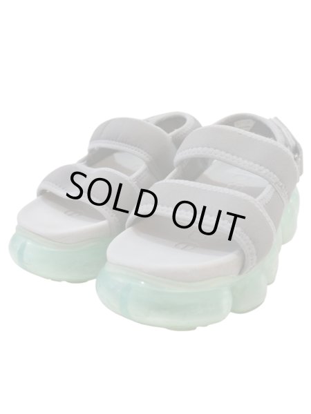画像1: 【mikio sakabe grounds ミキオサカベ グラウンズ】Jewelry Sandals Mintgray 厚底 サンダル (1)