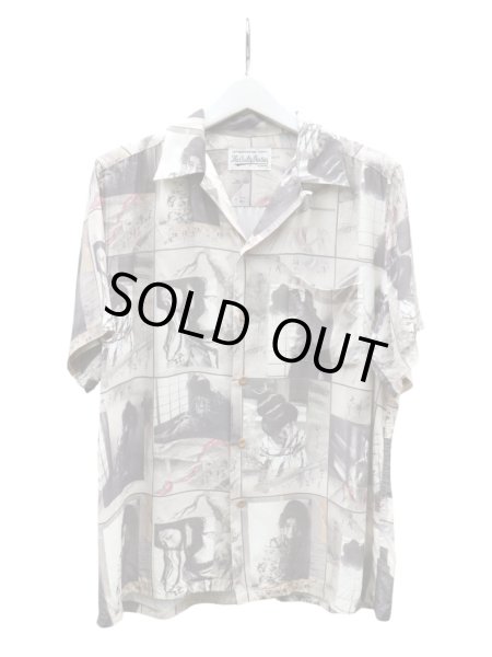 画像1: 【WACKO MARIA ワコマリア】 伊藤晴雨 アートワーク 晴雨緊縛図 HAWAIIAN SHIRT オープンカラーシャツ (1)