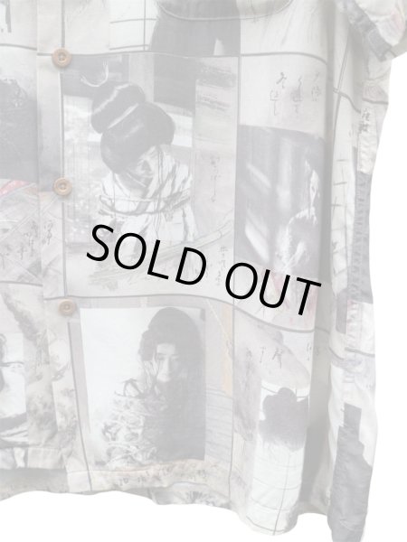 画像5: 【WACKO MARIA ワコマリア】 伊藤晴雨 アートワーク 晴雨緊縛図 HAWAIIAN SHIRT オープンカラーシャツ (5)