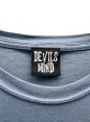 画像4: 【DEVILS MIND デビルスマインド】CURSE T-shirt グラフィックプリントTシャツ カットソー (4)