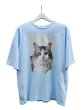 画像1: 【merry jenny メリージェニー】ギンガム cat tee キャット Tシャツ カットソー (1)