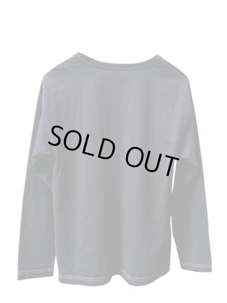 画像2: 【mezzo piano junior メゾピアノ】ラインストーン装飾プリントロンT 長袖カットソー (2)