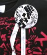 画像4: 【NOZOMI ISHIGURO ノゾミイシグロ】擬音文字プリントTシャツ 黒 (4)