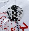 画像4: 【NOZOMI ISHIGURO ノゾミイシグロ】擬音文字プリントTシャツ 白 (4)