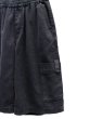 画像3: 【X-girl エックスガール】FADED FACE EASY HALF PANTS フェードブラック フェイス イージーハーフパンツ カーゴパンツ (3)