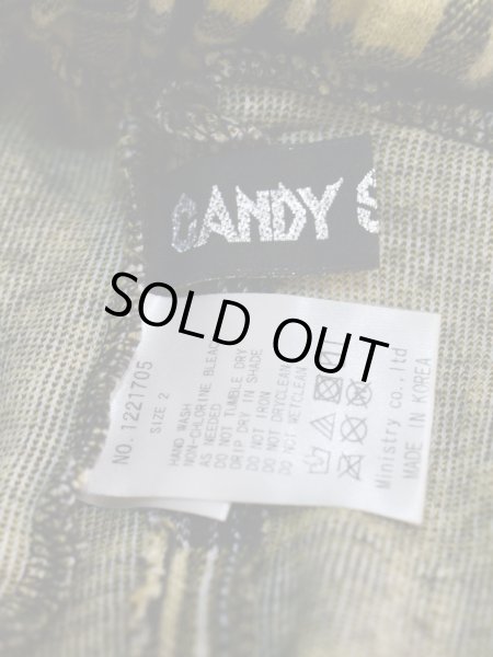 画像5: 【Candy Stripper キャンディストリッパー】ANARCHY BEAR ショートパンツ アナーキーベア (5)